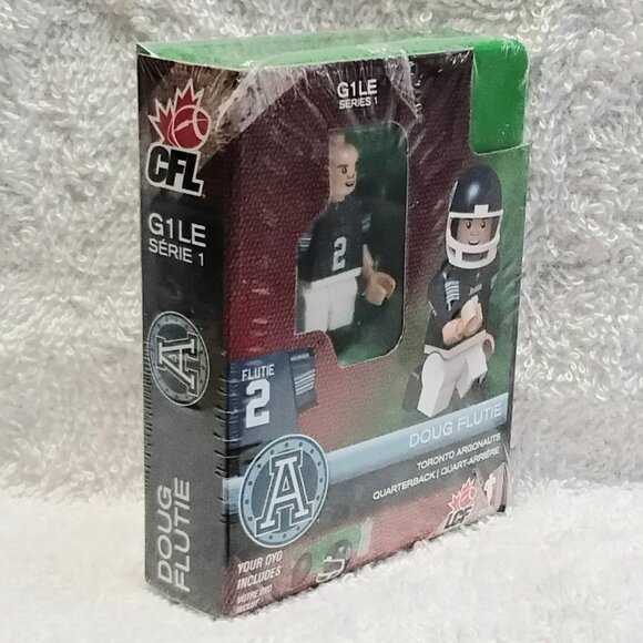 3/$50 Sealed 2014 CFL Doug Flutie Mini Figure G1LE Series 1 by OYO Sports!! - Picture 2 of 4